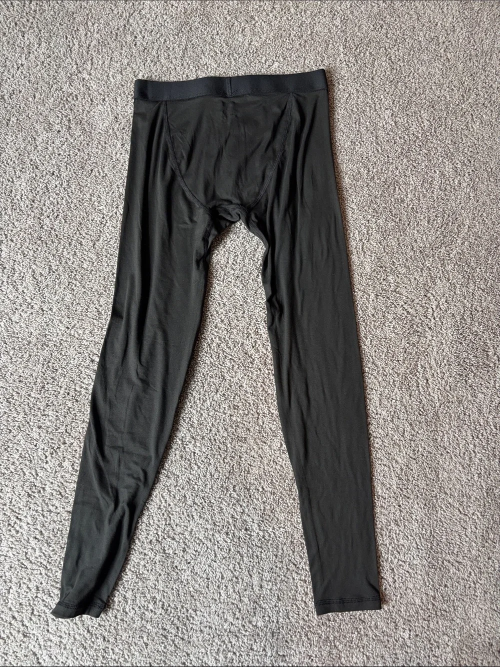 TWO Berkeley Jensen Men’s Small Black Long Thermal Underwear Base Layer